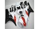Rouge Blanc Noir Carénage Moto Yamaha R6 2006-2007