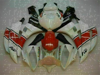 Rouge Blanc Carénages Moto & Carrosserie Yamaha R6 2006-2007