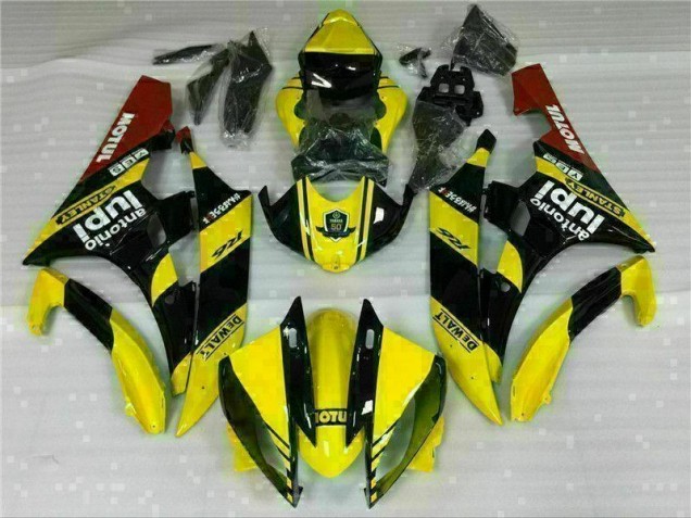 Jaune Carénage Moto Yamaha R6 2006-2007 Jaune Carénage Moto Yamaha R6 2006-2007
