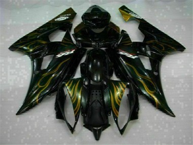 Noir Carrosserie Moto Yamaha R6 2006-2007