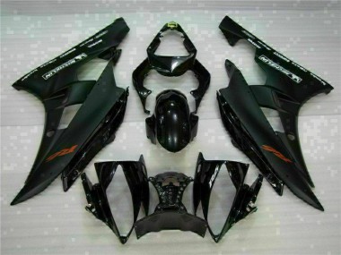 Noir Kit Carénages Motos Complet Yamaha R6 2006-2007