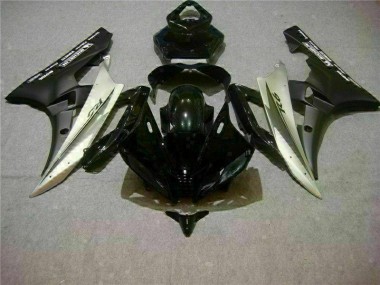 Argent Noir Carrosserie Moto Yamaha R6 2006-2007