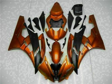 Orange Carénage Moto Yamaha R6 2006-2007