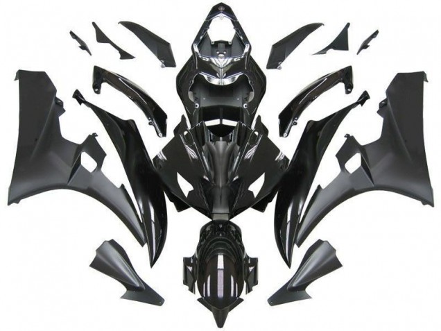 Contrast Noir Carénage Moto Yamaha R6 2006-2007 Contrast Noir Carénage Moto Yamaha R6 2006-2007