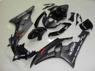 Noir Kit Carénages Motos & Plastique Yamaha R6 2006-2007