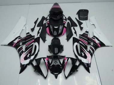 Rose Star Carénage Moto Yamaha R6 2006-2007