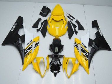 Jaune Style OEM Carénage Moto Yamaha R6 2006-2007