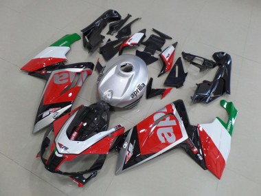 Rouge Blanc Noir Carénage Moto Aprilia RS 125 2006-2011