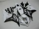 Blanc Noir Carénages Moto Honda CBR 600 RR 2007-2008 Blanc Noir Carénages Moto Honda CBR 600 RR 2007-2008