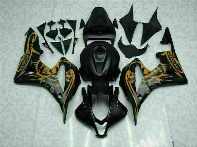 Noir Carrosserie Moto Honda CBR 600 RR 2007-2008 Noir Carrosserie Moto Honda CBR 600 RR 2007-2008