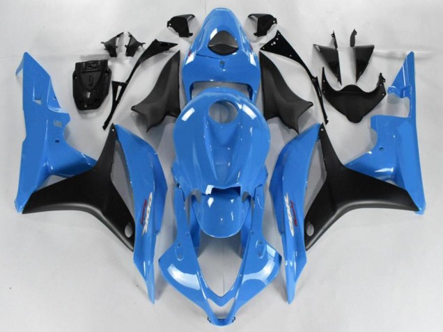 Brillant Bleu Carénage Moto Honda CBR 600 RR 2007-2008 Brillant Bleu Carénage Moto Honda CBR 600 RR 2007-2008
