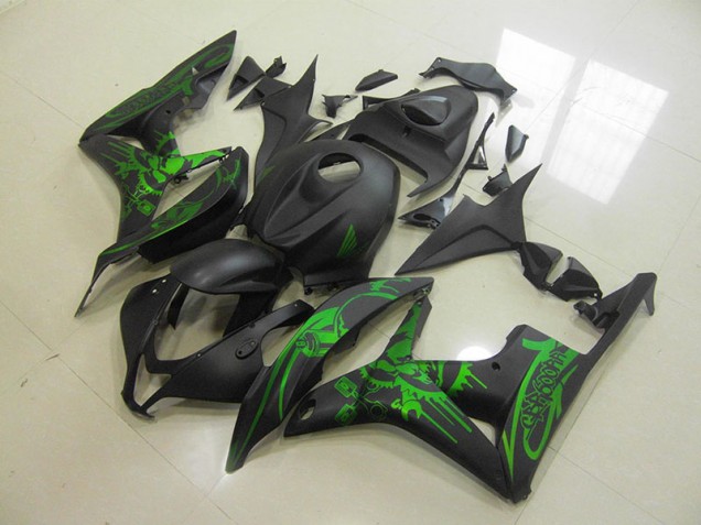 Vert Crâne Carénage Moto Honda CBR 600 RR 2007-2008 Vert Crâne Carénage Moto Honda CBR 600 RR 2007-2008