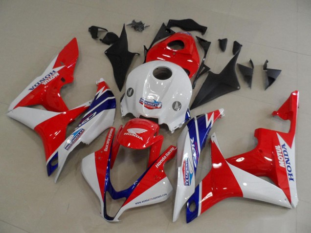 Rouge Blanc Carrosserie Moto Honda CBR 600 RR 2007-2008