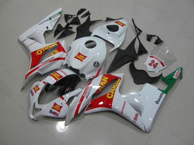 San Carlo Carénage Moto Honda CBR 600 RR 2007-2008 San Carlo Carénage Moto Honda CBR 600 RR 2007-2008