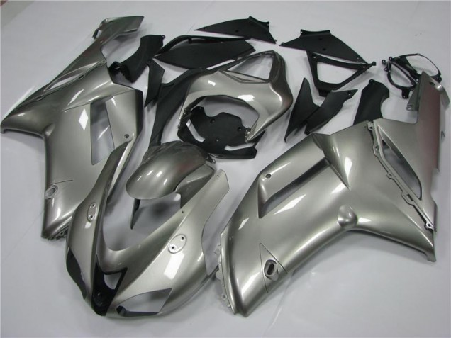 Gris Carénage Moto Kawasaki ZX6R 2007-2008 Gris Carénage Moto Kawasaki ZX6R 2007-2008