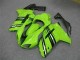 Vert Noir Carénage Moto Kawasaki ZX6R 2007-2008 Vert Noir Carénage Moto Kawasaki ZX6R 2007-2008