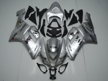 Argent West Carénage Moto Kawasaki ZX6R 2007-2008