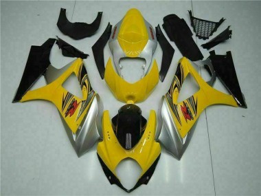 Jaune Carrosserie Moto Suzuki GSXR 1000 K7 2007-2008