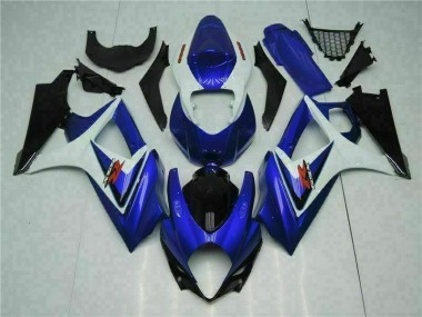 Bleu Carénage Moto Suzuki GSXR 1000 K7 2007-2008