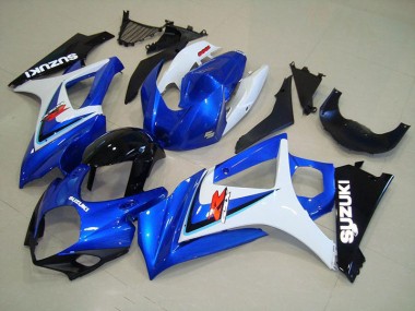 Bleu Style OEM Carénage Moto Suzuki GSXR 1000 K7 2007-2008