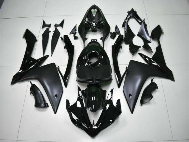 Brillant Noir Mat Carénage Moto Yamaha R1 2007-2008