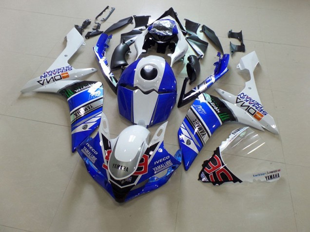 Décalque Monster Carénage Moto Yamaha R1 2007-2008 Décalque Monster Carénage Moto Yamaha R1 2007-2008