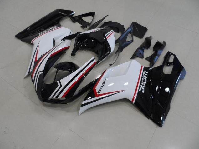 Noir Tricolore Carénage Moto Ducati 848 1098 1198 2007-2014 Noir Tricolore Carénage Moto Ducati 848 1098 1198 2007-2014