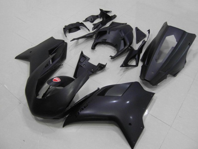 Noir Mat Courses Verision Carénage Moto Ducati 848 1098 1198 2007-2014 Noir Mat Courses Verision Carénage Moto Ducati 848 1098 1198 2007-2014