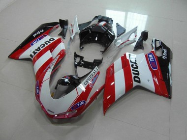 Generali Carénage Moto Ducati 848 1098 1198 2007-2014