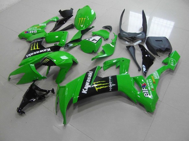 Vert Monster 41 Carénage Moto Kawasaki ZX10R 2008-2010