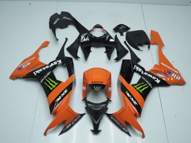 Orange Monster Carénage Moto Kawasaki ZX10R 2008-2010