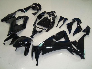 Noir Brillant Carénage Moto Kawasaki ZX10R 2008-2010