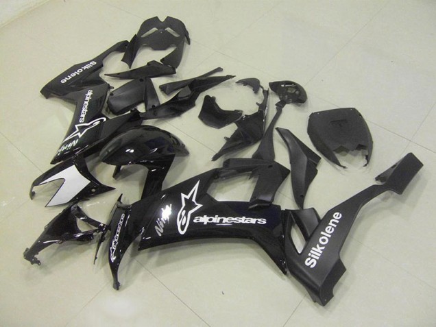 Noir Silkolene Carénage Moto Kawasaki ZX10R 2008-2010 Noir Silkolene Carénage Moto Kawasaki ZX10R 2008-2010