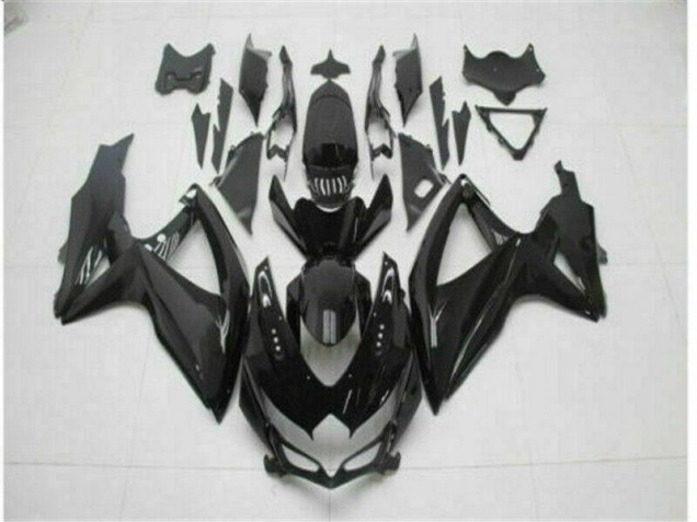 Noir Carénage Moto Suzuki GSXR 600 / 750 K8 2008-2010 Noir Carénage Moto Suzuki GSXR 600 / 750 K8 2008-2010