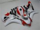 Blanc Rouge Carénage Moto Honda CBR 1000 RR 2008-2011 Blanc Rouge Carénage Moto Honda CBR 1000 RR 2008-2011