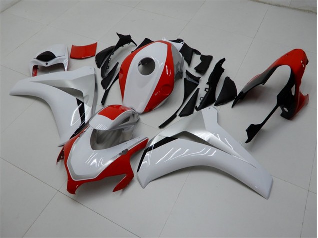 Blanc Rouge Carénage Moto Honda CBR 1000 RR 2008-2011 Blanc Rouge Carénage Moto Honda CBR 1000 RR 2008-2011