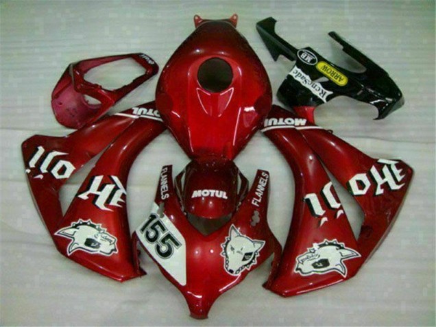 Rouge Carénages Moto Honda CBR 1000 RR 2008-2011