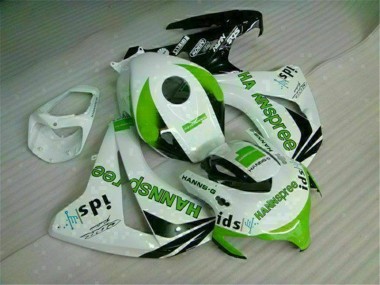 Vert Blanc Carénages Moto Honda CBR 1000 RR 2008-2011