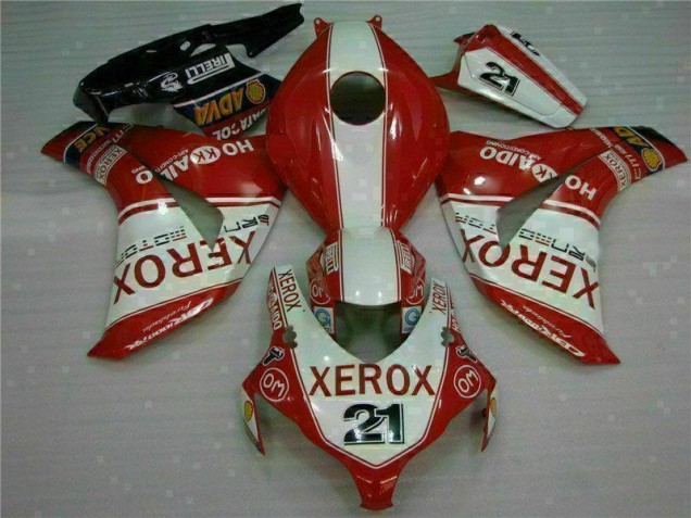 Rouge Xerox 21 Carénage Moto Honda CBR 1000 RR 2008-2011 Rouge Xerox 21 Carénage Moto Honda CBR 1000 RR 2008-2011