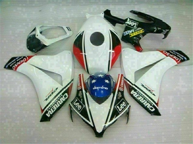 Blanc Kit Carénages Motos Honda CBR 1000 RR 2008-2011 Blanc Kit Carénages Motos Honda CBR 1000 RR 2008-2011