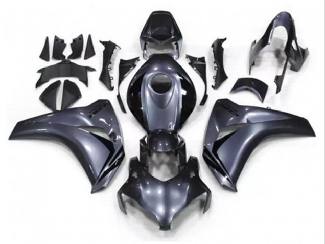 Gris Noir Carénage Moto Honda CBR 1000 RR 2008-2011 Gris Noir Carénage Moto Honda CBR 1000 RR 2008-2011