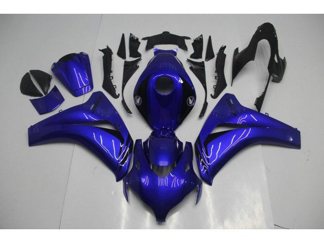 Bleu Noir Carénage Moto Honda CBR 1000 RR 2008-2011 Bleu Noir Carénage Moto Honda CBR 1000 RR 2008-2011