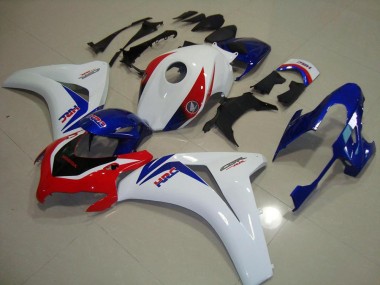 Blanc Bleu Rouge HRC Carénage Moto Honda CBR 1000 RR 2008-2011