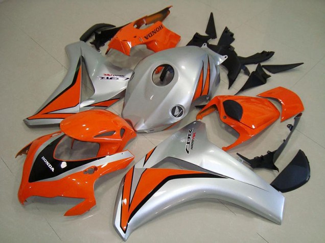 Orange Argent Carénage Moto Honda CBR 1000 RR 2008-2011 Orange Argent Carénage Moto Honda CBR 1000 RR 2008-2011