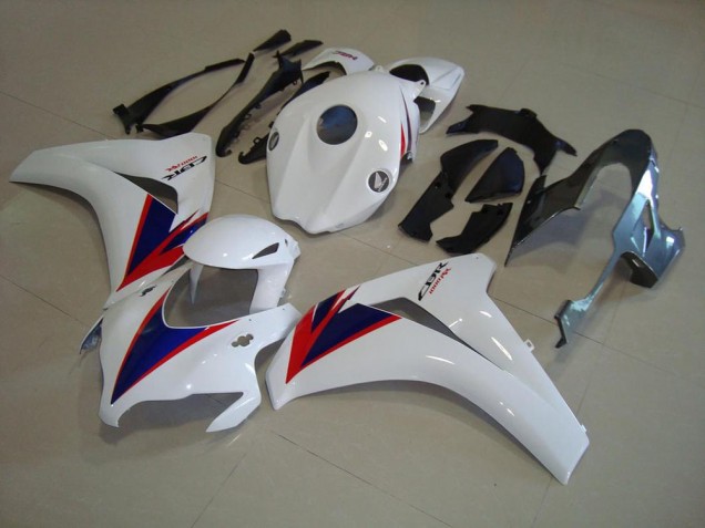 Blanc Bleu Style OEM Carénage Moto Honda CBR 1000 RR 2008-2011 Blanc Bleu Style OEM Carénage Moto Honda CBR 1000 RR 2008-2011