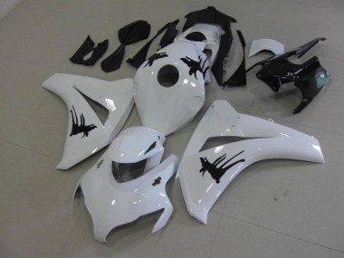 Blanc avec Spécial Décalque Carénage Moto Honda CBR 1000 RR 2008-2011