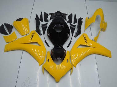 Jaune et Noir Carénage Moto Honda CBR 1000 RR 2008-2011