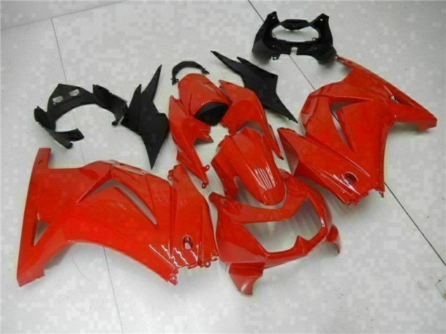 Rouge Carénage Moto Kawasaki EX250 2008-2012