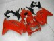 Rouge Carénage Moto Kawasaki EX250 2008-2012