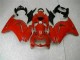 Rouge Carénage Moto Kawasaki EX250 2008-2012